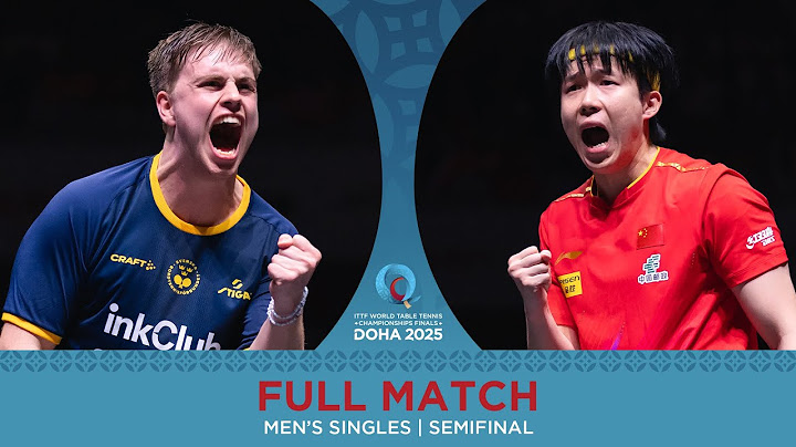 FULL MATCH | Truls Moregard vs Wang Chuqin | MS SF | #ITTFWorlds2025