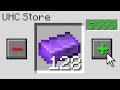 Minecraft UHC but i can buy any item in the game..