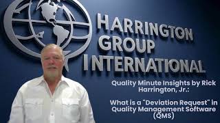 Quality Minute Insights by Rick Harrington, Jr.:  What is a "Deviation Request" in #QMS or #EQMS?