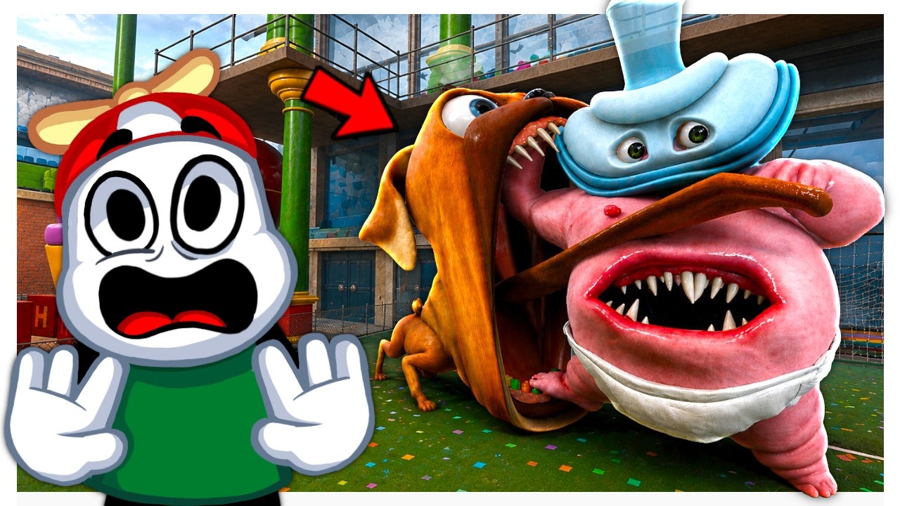 Este Nuevo Juego Es Mejor Que Poppy Playtime!? / Dark Pals 1st Floor (Juego Completo + Final)