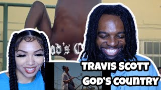 Travis Scott - GOD'S COUNTRY (Official Music Video) | REACTION!!