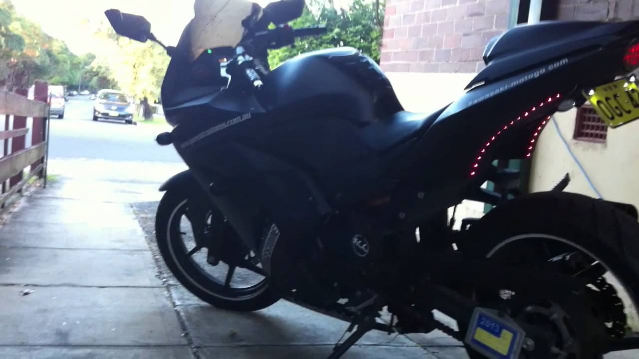 Kawasaki Ninja 250r 2006 Matte Black YouTube