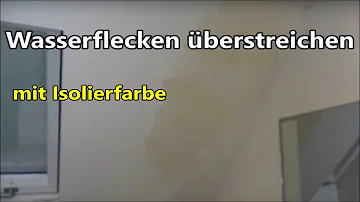 Kann man Stockflecken überstreichen?