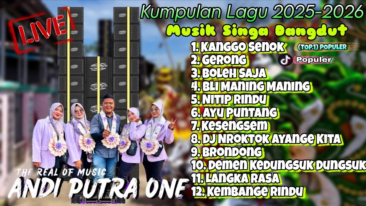 TERBARU - KANGGO SENOK - GERONG // ANDI PUTRA 1 FULL ALBUM PILIHAN // TERPOPULER 2025 2026 