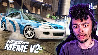 Racing SONIC in Need for Speed Mod?? (NFS MW Pepega Mod #3) 