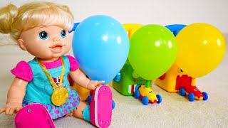 Balloon Race Song Nursery Rhymes for Kids
