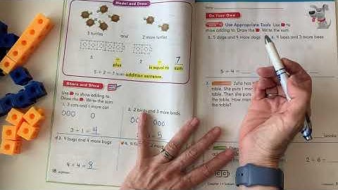 Go Math Chapter 1 Lesson 2 "Model Adding To"