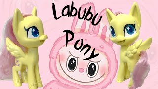 Turning Fluttershy Into A Labubu Pony Custom