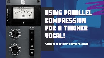 using parallel compression on vocals | fl studio vocal compression tutorial