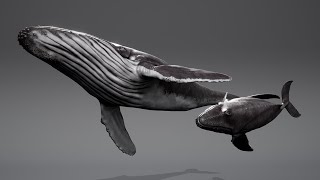 Humpback Whale 3D Model