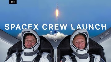 SpaceX just launched humans to space for the first time