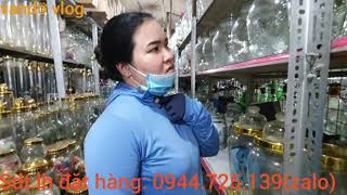 lọ thủy tinh bình rượu các loại vỏ chai rượu ngoại