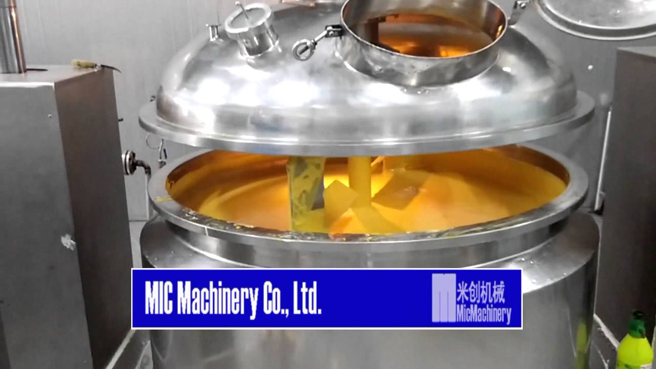 MIC-1000L food grade homogenizer mixer - YouTube