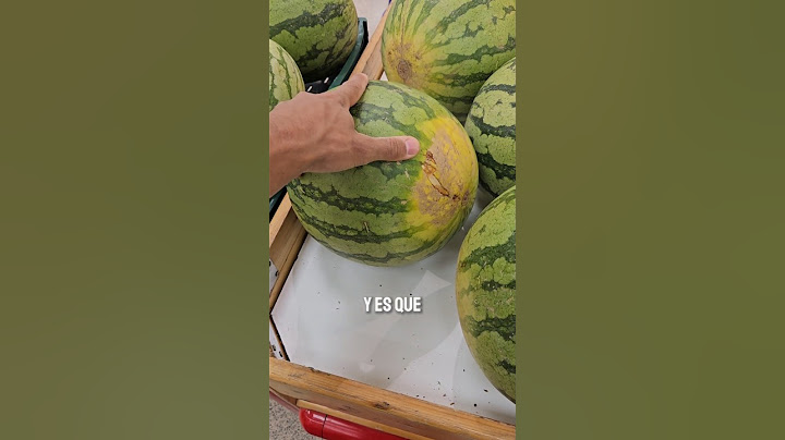 LIFE HACK to choose the BEST WATERMELON