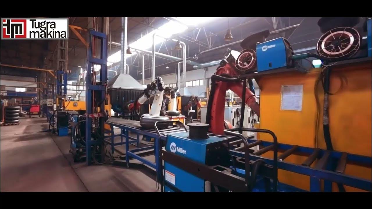 Automotive LPG Tank Production Tugra Makina. YouTube