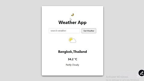 How to Make a Weather App in Vite + React 🌅 | API + Dark Mode + Live Data