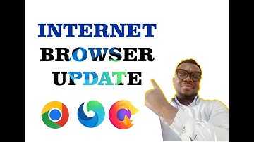How to update your Internet browser #update