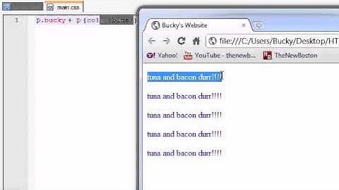 HTML5 Tutorial   8   Sweet New CSS3 Selectors   YouTube