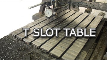 Making T slot table for my cnc | CNC Upgrade part 1
