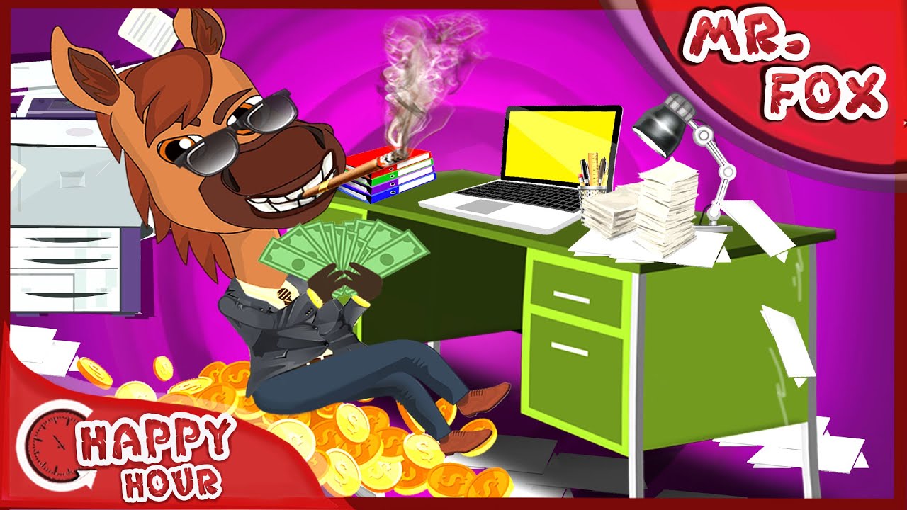 الاستاذ ثعلوب - الحصان رجل اعمال  الجزء الثاني  - منجم الذهب كرتون اطفال | قصص اطفال | قصص عربية