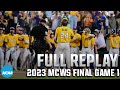 LSU Vs Florida 2023 Men S College World Series Final Game 1 FULL REPLAY LSU Vs Florida 2023 Men S College World Series Final Game 1 FULL REPLAY