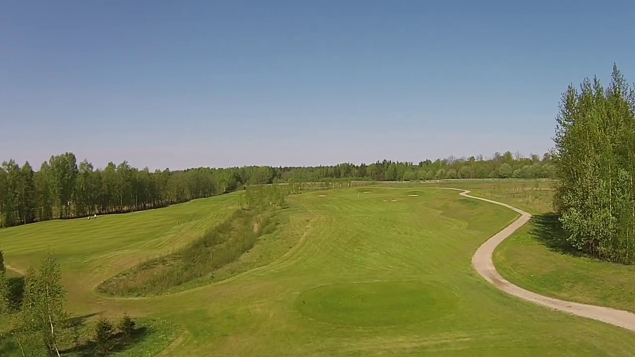 The V Golf Club Hole 5 YouTube