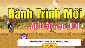 Ngọc Rồng Online - Tập 1 : Hành Trình Cày Xayda Từ Sơ Sinh , Mỗi Tập Nạp 100k.