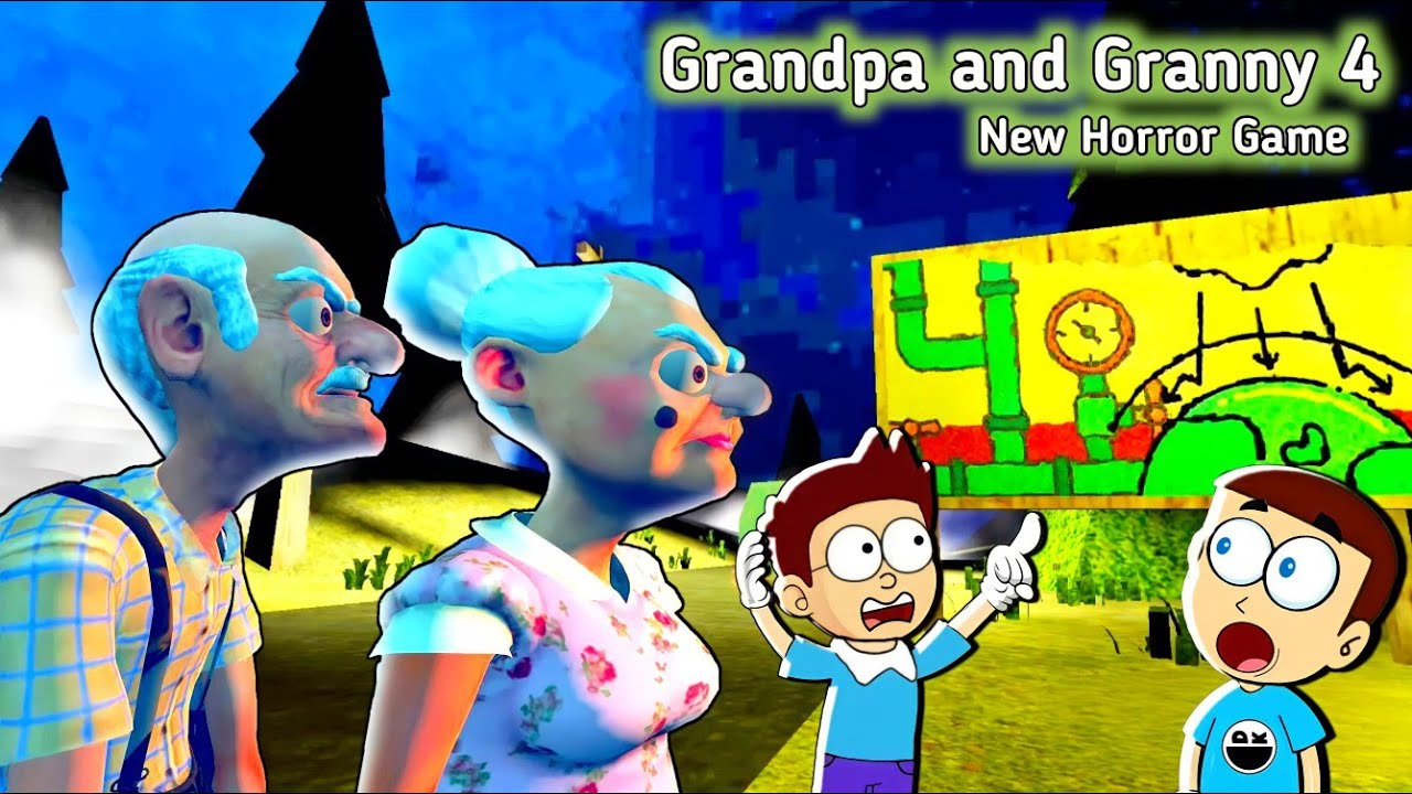 GRANNY & GRANDPA 4 ONLINE Horror Game Full Gameplay Android 