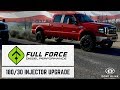 7.3 Powerstroke: Before and After FULL FORCE INJECTOR UPGRADE