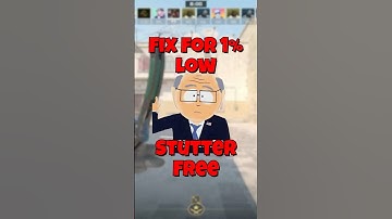 🚀 Fix Low 1% FPS & Stuttering with This Simple Trick! #cs2 #csgo #counterstrike2 #gaming #fps