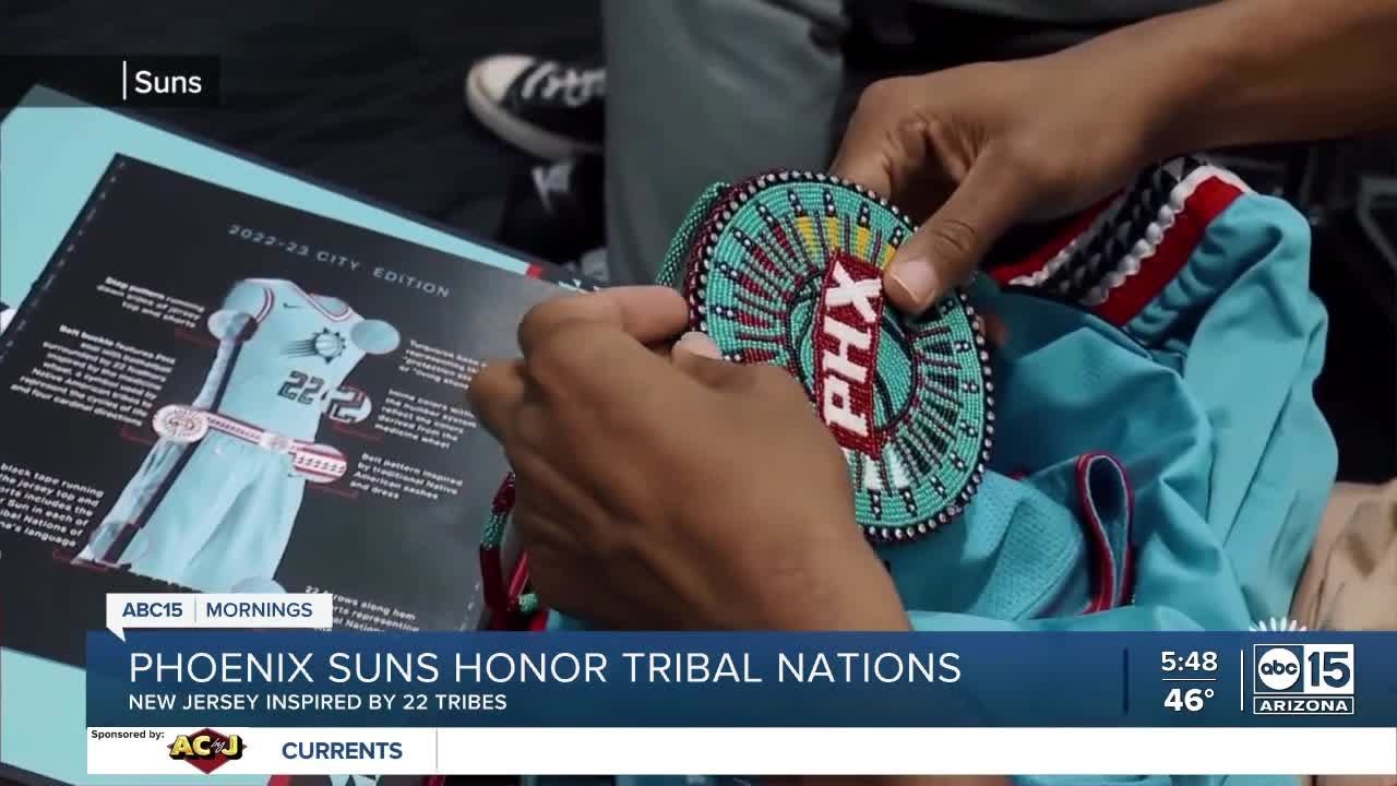 Phoenix Suns 22/23 City Edition Uniform: Celebration of Native