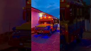 Chiva Rumbera full luces 100% colombiano #viral #dodge