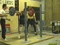 BAWG Powerlifting Hertfordshire & Bedfordshire Championships 1989 Squat