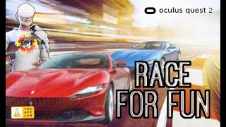 Race For Fun - Oculus Quest 2 - App Lab - VR Racing Sim - Code Giveaway screenshot 2