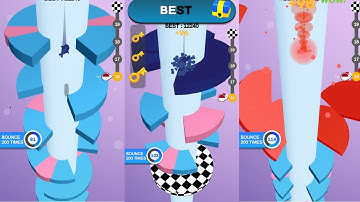 Play 11111 Levels Helix Jump Satisfying Game For Android/iOs - All Game Level Walhthrough