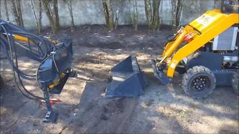 HYSOON HY280 MINI SKID STEER LOADER