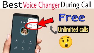 How to change voice during call | Male female voice changer