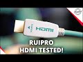 *TESTED* RUIPRO 8K HDMI 2.1 Copper and Fiber Optic Cables | RUIPRO 8K Gen 3