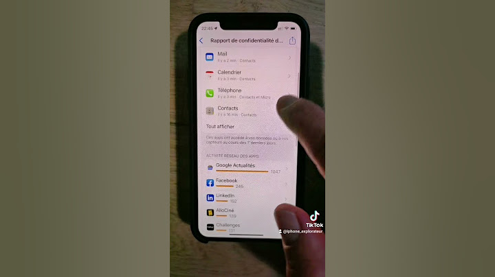 Comment savoir si une application t'espionne sur ton iPhone?