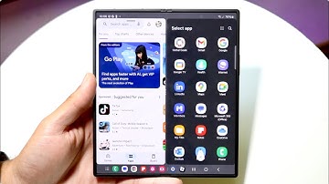 How To Split Screen Multitask On Samsung Galaxy Fold 6!