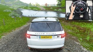 Land Rover Range Rover  Forza Horizon 4 | Logitech g29 gameplay