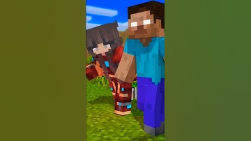Herobrine Chase Iron Girl in normal speed | Minecraft animation | #meme #virel #shorts #herobrine