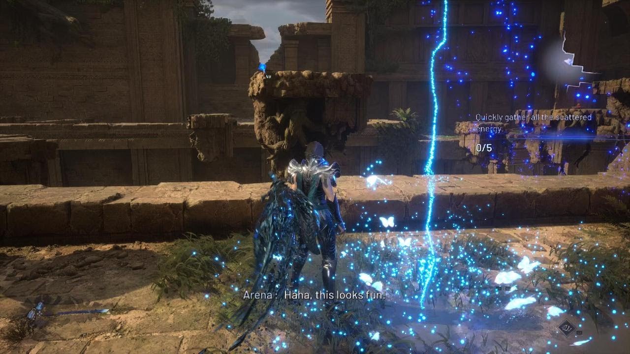 Lost Soul Aside Mount salvation Quickly gather scattered Energy butterfly part2 location GET  points