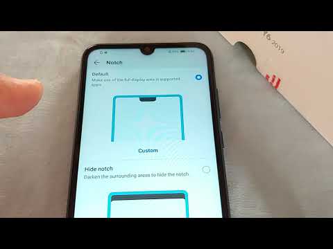 Huawei Phone - How to hide Notch on Display