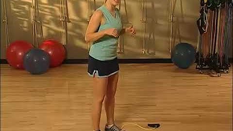 Hamstring curl with resistance tubing