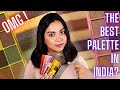 This is unbelievable faces canada magneteyes eyeshadow palette hand swatches  review indianmakeup