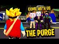 THE PURGE in Roblox BROOKHAVEN RP!!