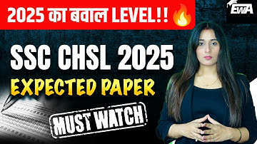 SSC CHSL 2025 Expected Paper | Most Important Questions & Topics | Tier 1 & Tier 2 Strategy