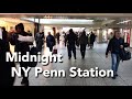 [ USA Station ] Amtrak's busiest station at midnight, New York Penn Station