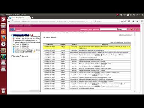 SEI! - Acessar processo, consultar andamento